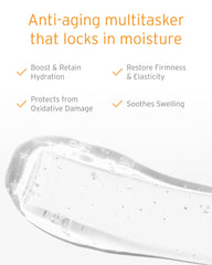 Texture soyeuse du sérum Kerstin Florian pour une peau plus douce.