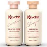 Kevabin shampoing romarin, bouteille versant pour rafraîchir le cuir chevelu.