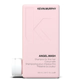 ANGEL.WASH de Kevin.Murphy, bouteille élégante, cheveux fins colorés revitalisés en douceur.