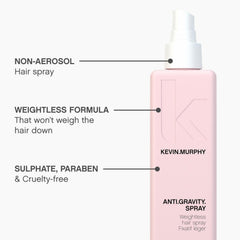 KEVIN.MURPHY ANTI.GRAVITY.SPRAY met en valeur le volume sans lourdeur