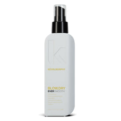 Bouteille Kevin Murphy BLOW.DRY EVER.SMOOTH prête pour un brushing fluide et sans frisottis.