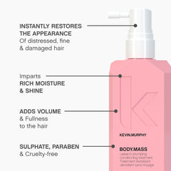 Kevin Murphy Body Mass – renforce les fibres capillaires et densifie.