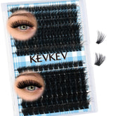 KevKev grappes de cils emballage 231 pièces pour ensemble personnalisable.