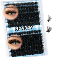 KevKev grappes de cils emballage 231 pièces pour ensemble personnalisable.