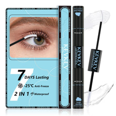 KevKev Lash Cluster Glue, bouteille 10 ml prête à l'emploi, adhérence durable.