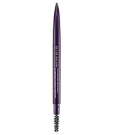 Kevyn Aucoin Precision Sourcil: crayon fin rétractable avec brosse intégrée pour tracé naturel.