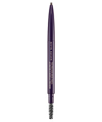 Kevyn Aucoin Precision Sourcil: crayon fin rétractable avec brosse intégrée pour tracé naturel.