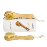 Brosse KEWLYSEU Visage poils naturels pour nettoyage en profondeur.