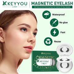 Applicateur KEYYOU pour poser les cils magnétiques avec précision.