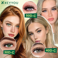 KEYYOU colle-cils résistante – adhérence fiable pour une fixation durable.