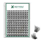 KEYYOU ensembles-cils-d-courbure-8-18mix offre une courbure naturelle pour un regard homogène.