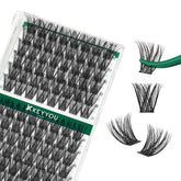 KEYYOU groupes-cils 96-pièces Y01, volume naturel avec courbe C.