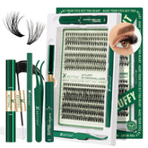 KEYYOU kit cils 3D ensemble, regard plus ouvert et volumineux possible