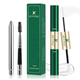KEYYOU Lash Bond and Seal with 2-in-1 wand for smooth cluster application.