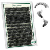 KEYYOU LASH Clusters 3D: effet volumisant naturel pour un regard profond