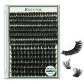 KEYYOU LASH Clusters: effet 3D naturel pour un regard volumisé et doux