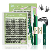 KEYYOU LASH angel-clusters pour un regard naturel et durable.