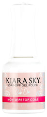 Kiara Sky, couche superieure lumineuse pour un fini brillant sur les ongles