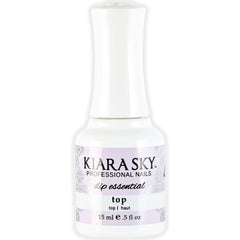 KIARA SKY Poudre Dip – Couche de finition brillance durable pour une manucure pro.
