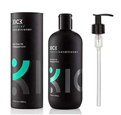 Kick Homme Conditioner bouteille-arbre-a-the-menthe : revitalise le cuir chevelu et apporte du confort.
