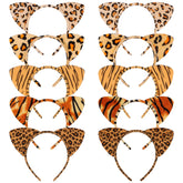 Bandeau oreilles chat KICOSY leopard, accessoire mode élégant pour fête