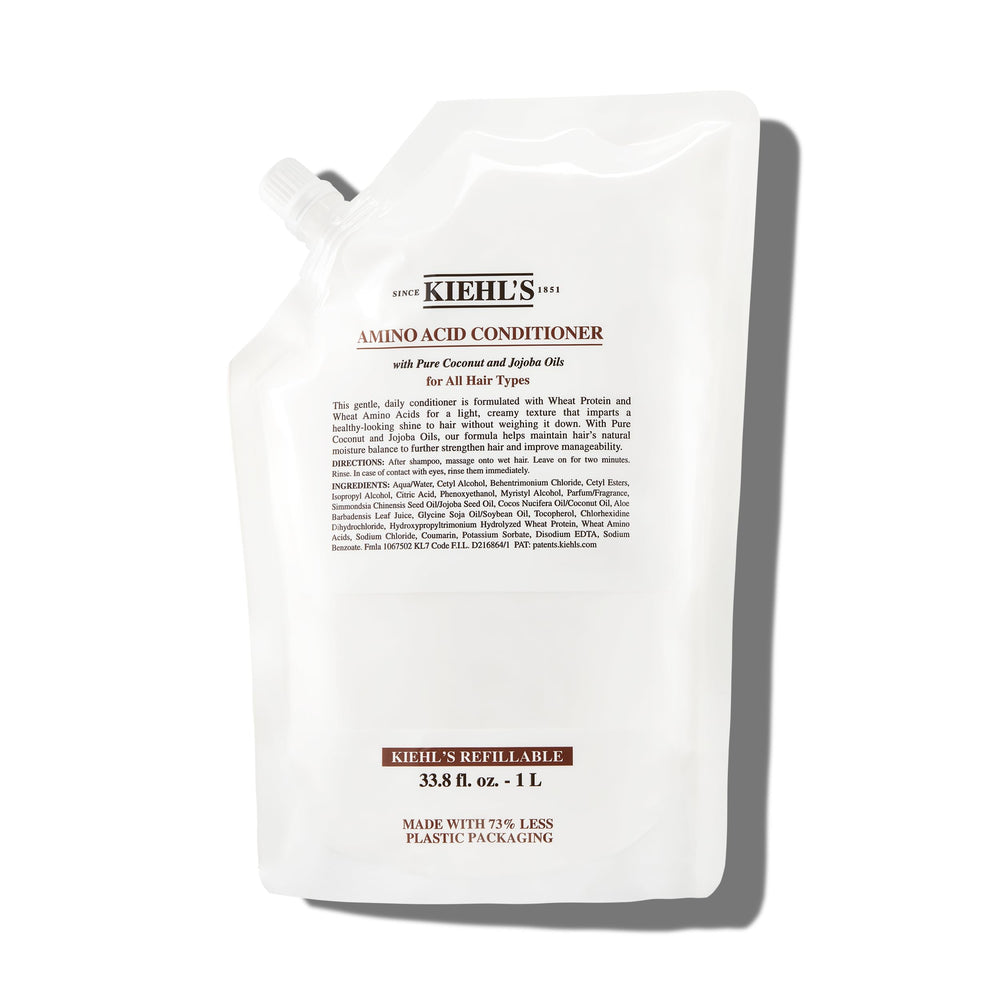 Kiehl's Amino Acid Conditioner bouteille prête pour démêler et nourrir les cheveux