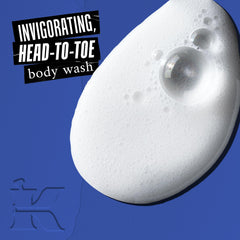 Kiehl's Body Fuel mousse légère facilitant le lavage corps et cheveux.