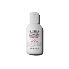 Kiehl's Hydratant Visage SPF30 — bouteille indiquant hydratation et protection solaire.