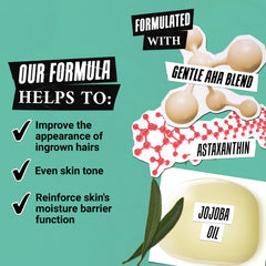 Kiehl's Ingrown Hair Drops — application rapide près de la zone bikini.