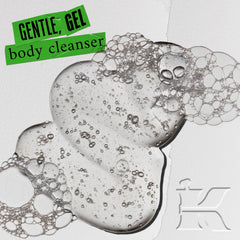Kiehl's Made for All gel-douche aloé vera, texture légère et agréable.