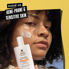 Kiehl's Super Fluid UV Defense: finition mate qui voile la peau.