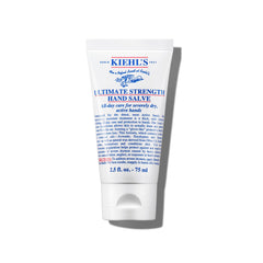 Kiehl's Ultimate Strength Hand Salve – bouteille 75ml, nourrit les mains sèches et sensibles.