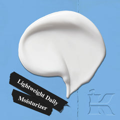 Kiehl's Ultra Facial Moisturizer, texture crème, peau lisse et confortable.