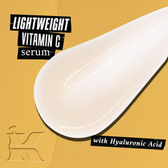 Pipette du sérum Kiehl's vitamine C montrant l'application précise.