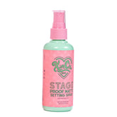 KimChiChic Beauty Stage Proof Matte Setting Spray packaging demonstrates cruelty-free design for all-day wear