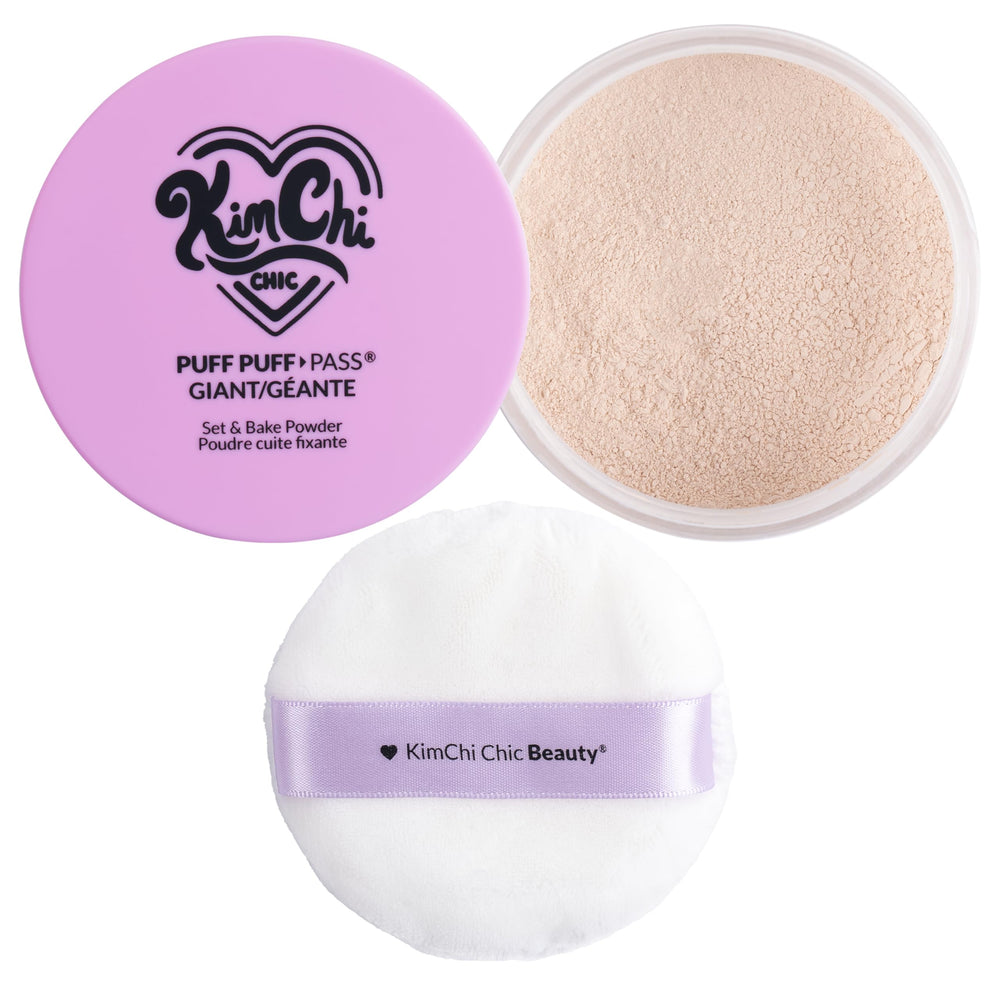 KimChiChic Beauty ensemble puff puff pass gros format pour une tenue longue durée.