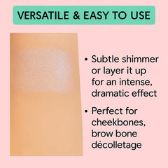 KimChiChic Pearl Gone Wild: poudre éclat corps pour un effet irisé sur peau nue.