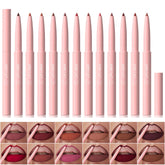 Kit Kimieye avec 12 teintes contour des lèvres pour une définition précise.