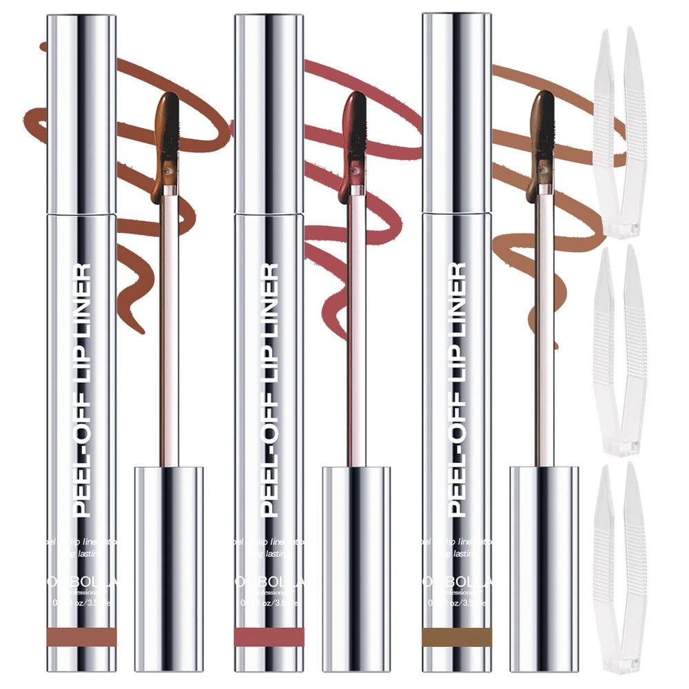 KIMIEYE kit-stain-crayon-levres retraitable en film, couleur naturelle et longue tenue.