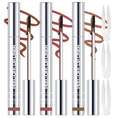 KIMIEYE kit-stain-crayon-levres retraitable en film, couleur naturelle et longue tenue.