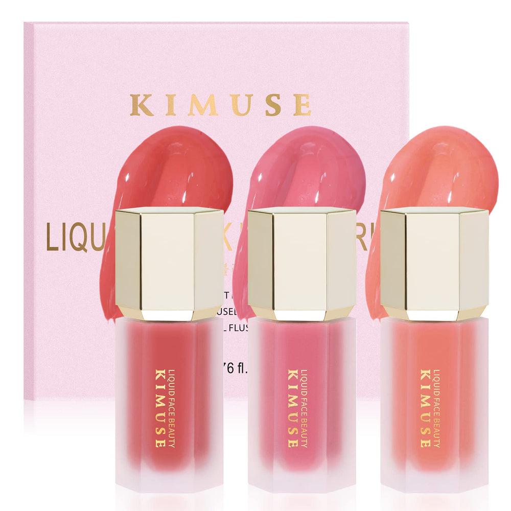 KIMUSE Creme-Blush flacon-applicateur pratique pour une application precise.
