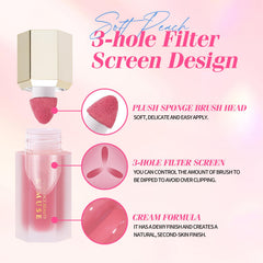 KIMUSE Fard liquide – fini lumineux et effet seconde peau.