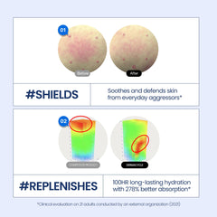 Extrait de Centella Asiatica par Kineff Dermacycle, hydratation ciblée.