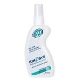 KINeSYS spray sans parfum pour visage et corps, application rapide.