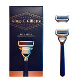 King C. Gillette Neck avec poignee ergonomique pour un contrôle précis du rasage.