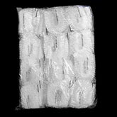 KINGLAKE bonnet douche jetable en plastique transparent, idéal pour spa et maison.