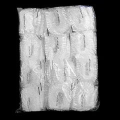 KINGLAKE bonnet douche jetable en plastique transparent, idéal pour spa et maison.