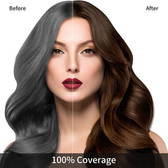 Texture mousse légère du KINGMING brun foncé pour une application rapide et facile.