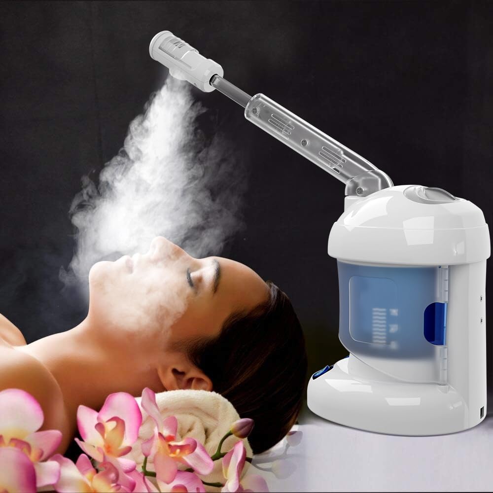 Kingsteam vapeura visage avec bras étendable pour soin personnalisé à domicile