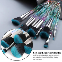 Kingtree pinceaux professionnels: couverture précise et fusion des couleurs pour un look pro.